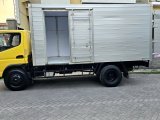 MITSUBISHI CANTER FE-74 SUPER SPEED 125PS TH.2013 ANTIK.! KABIN 100% ORISINIL CAT BOX  JUMBO 19 Kubik TGN-1 MESIN NO NGOBOS SUPER ISTIMEWA
