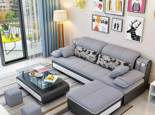 [ BAYAR DI TEMPAT ] Sofa custom latter L sudut minimalis bergaransi 3thn. Free ongkir