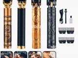 COD Viral Promo Terlaris Mesin Alat Cukur Rambut Jenggot Kumis Elektrik Vintage Dragon Charger Cas