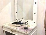 Meja rias asli kayu bukan papan