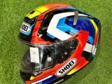 Shoei x14 Brink TC1 red and blue