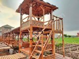 Gazebo bambu Tingkat